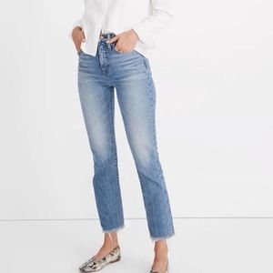 Madewell Women's Jeans | The Perfect Vintage Jean with Frayed Hem